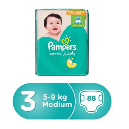 pampers baby dry 5 megapack