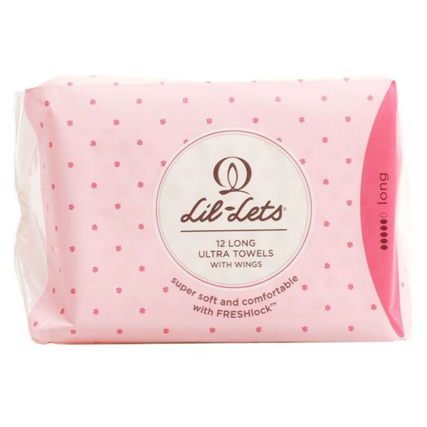Lil-Lets 10315 Freshlock Ultra Long Towel 12Pcs Lil-Lets 10315 Freshlock Ultra Long Towel 12Pcs