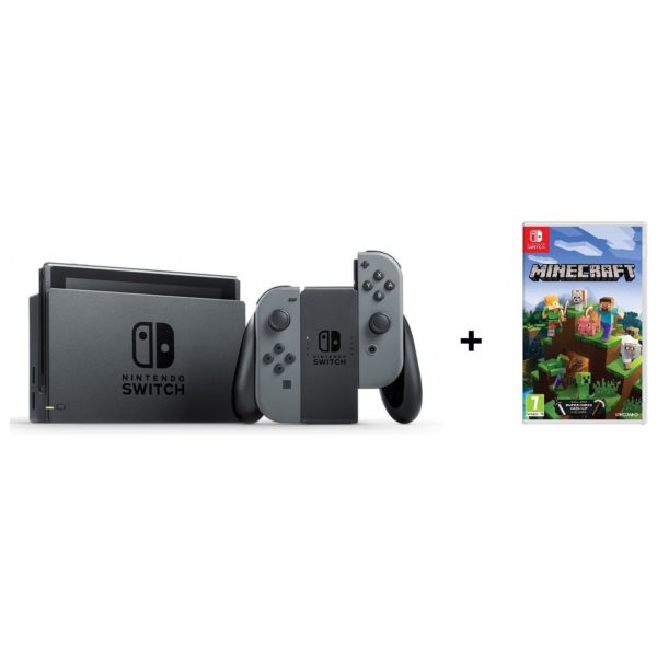 Nintendo Switch Gaming Console 32GB Black Grey Joy Con 