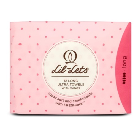Lil-Lets 10315 Freshlock Ultra Long Towel 12Pcs Lil-Lets 10315 Freshlock Ultra Long Towel 12Pcs