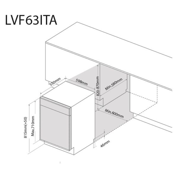 Fagor Built-In Dish Washer LVF63ITBUK Fagor Built-In Dish Washer LVF63ITBUK