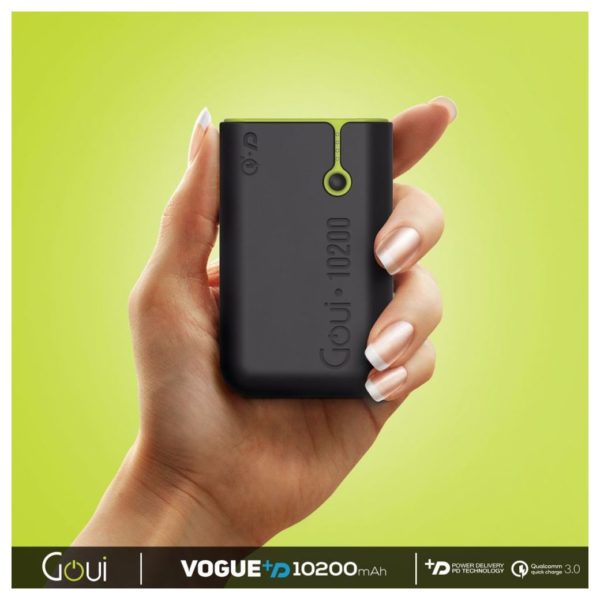Goui 10200mAh Power Bank - Black Goui 10200mAh Power Bank - Black