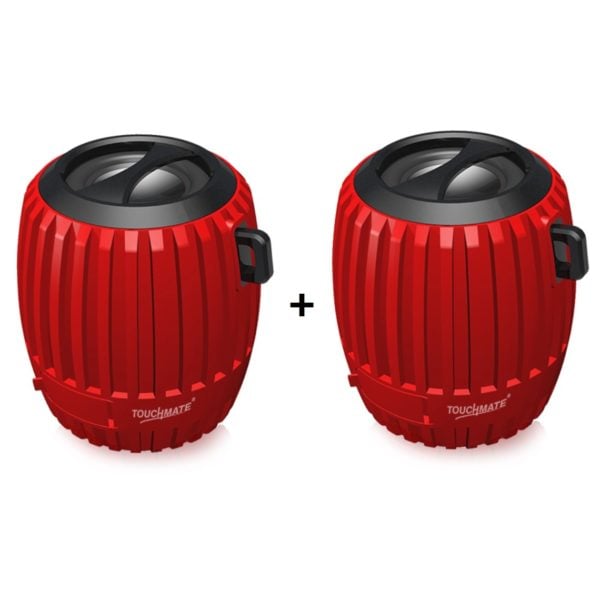 Touchmate Bluetooth Speaker x2Pcs - TMBTS200BND Touchmate Bluetooth Speaker x2Pcs - TMBTS200BND