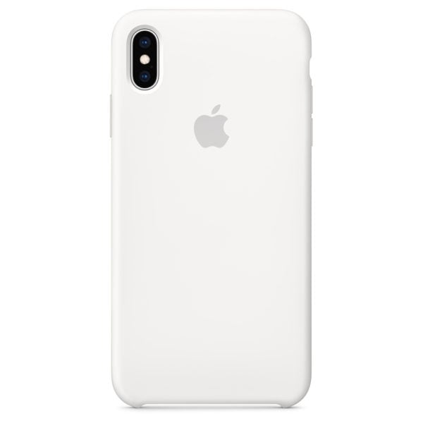 Buy Apple Silicone Case White For Iphone Xs Max Price