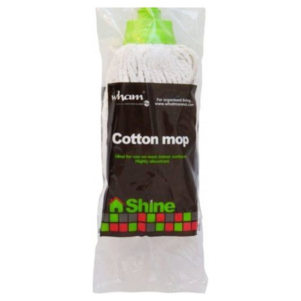 Wham 21370 Shine DeLuxe Cotton Mop Head Refil Wham 21370 Shine DeLuxe Cotton Mop Head Refil