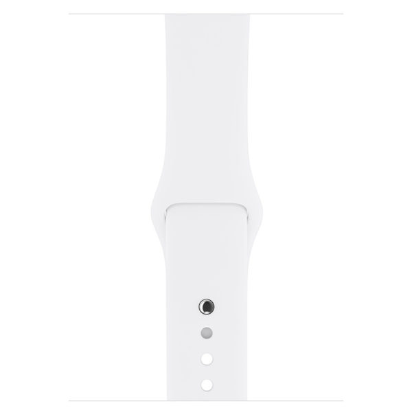 Apple Watch Series 3 GPS - 42mm Silver Aluminium Case with White Sports Band Apple Watch Series 3 GPS - 42mm Silver Aluminium Case with White Sports Band