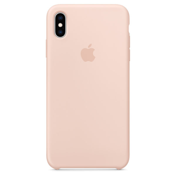Apple Silicone Case Pink Sand For iPhone XS Apple Silicone Case Pink Sand For iPhone XS