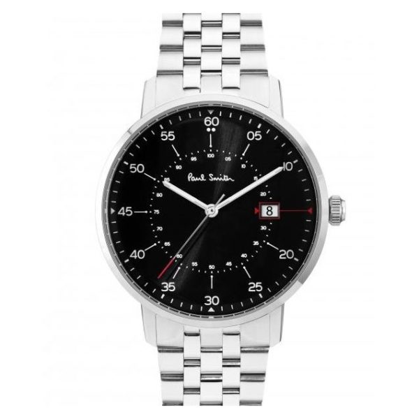Paul Smith Silver Analog Men's Watch - P10073 Paul Smith Silver Analog Men's Watch - P10073
