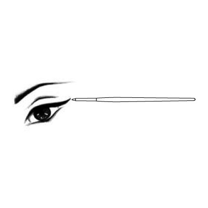 Diego Dalla Palma DF115101 Eye Liner Brush N.1 Diego Dalla Palma DF115101 Eye Liner Brush N.1
