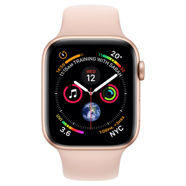 Apple Watch Series 4 GPS 40mm Gold Aluminium Case With Pink Sand Sport Band Apple Watch Series 4 GPS 40mm Gold Aluminium Case With Pink Sand Sport Band