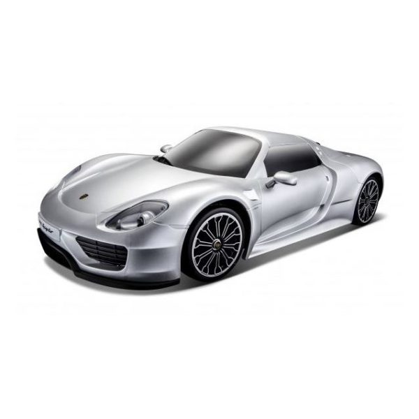 Maisto 82151SIL RC Porsche 918 Spyder Spacetoon EDT Silver Maisto 82151SIL RC Porsche 918 Spyder Spacetoon EDT Silver