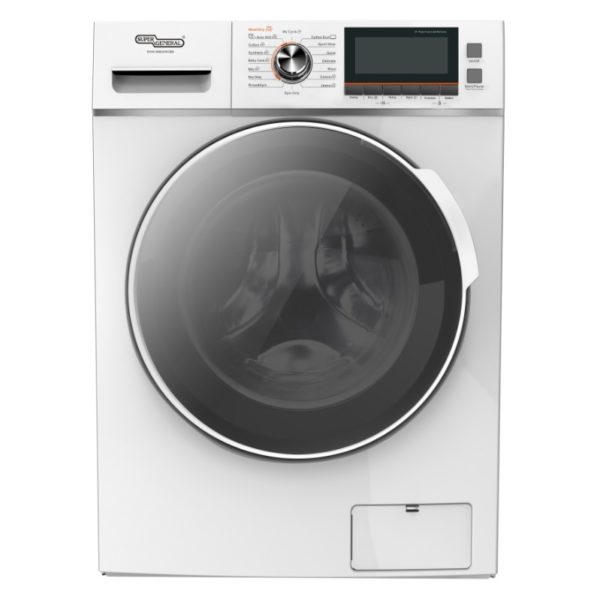 Super General 12 kg Washer & 8 kg Dryer SGW12600CRMB Super General 12 kg Washer & 8 kg Dryer SGW12600CRMB