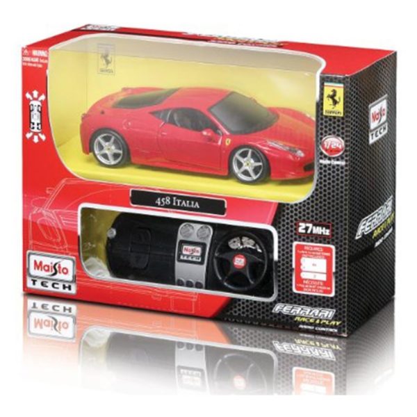 Maisto Tech 81058 RC Ferari 458 Italia Red 1:24 Maisto Tech 81058 RC Ferari 458 Italia Red 1:24