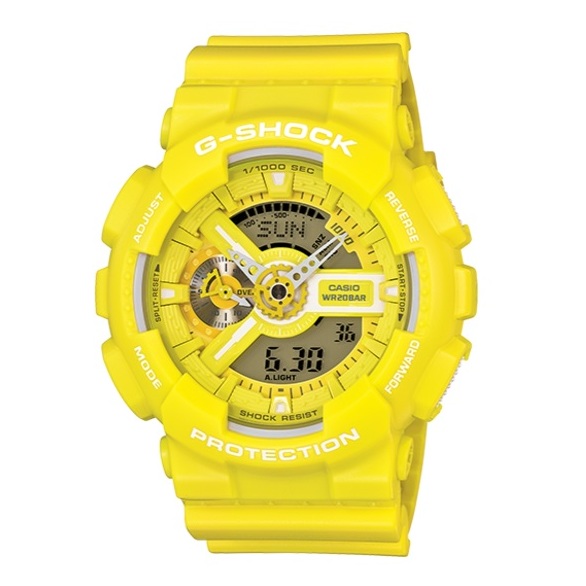 g shock yellow price