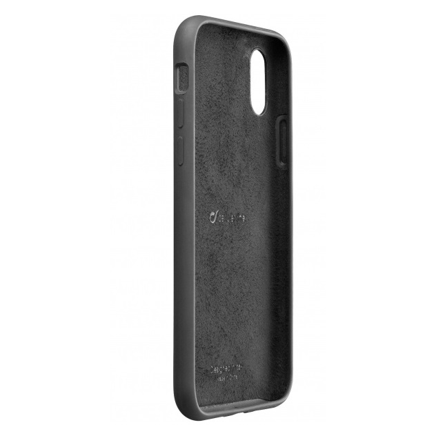 Cellular Line Soft Touch Case Black For iPhone XR