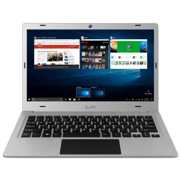 iLife ZedAir Lite Laptop - Cherry Trail 1.44GHz 2GB 32GB Shared Win10 11.6inch FHD Silver iLife ZedAir Lite Laptop - Cherry Trail 1.44GHz 2GB 32GB Shared Win10 11.6inch FHD Silver