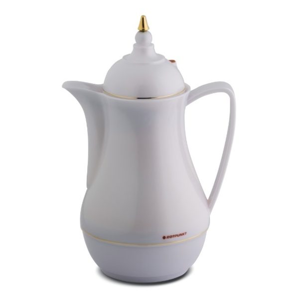 Rotpunkt Vacuum Flask 1L - Shiny White Rotpunkt Vacuum Flask 1L - Shiny White