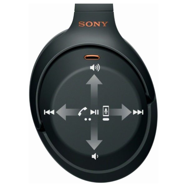 Sony WH-1000XM3 Wireless Noise-Canceling On Ear Headphones Black Sony WH-1000XM3 Wireless Noise-Canceling On Ear Headphones Black