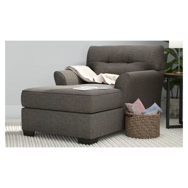 Ashworth Chaise Lounge in Grey Color Ashworth Chaise Lounge in Grey Color