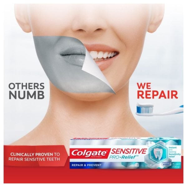 Buy Colgate Sensitive Pro Relief Repair & Prevent Toothpaste 75ml 