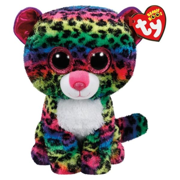 TY Beanie Boos Leopard Dotty Multi Color 36837 TY Beanie Boos Leopard Dotty Multi Color 36837
