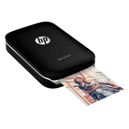 HP Z3Z92A Sprocket Bluetooth Photo Printer Black HP Z3Z92A Sprocket Bluetooth Photo Printer Black
