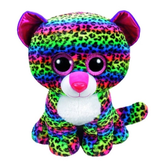 TY Beanie Boos Leopard Dotty Multi Color 36837 TY Beanie Boos Leopard Dotty Multi Color 36837