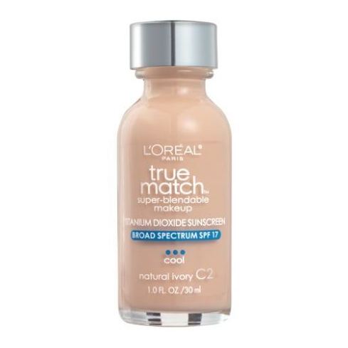 Loreal True Match Super Blendable Makeup Natural Ivory C2 30ml Foundation Loreal True Match Super Blendable Makeup Natural Ivory C2 30ml Foundation