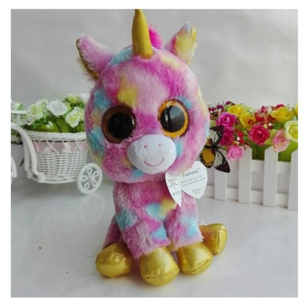 TY Beanie Boos Unicorn Fantasia Pink 36819 TY Beanie Boos Unicorn Fantasia Pink 36819