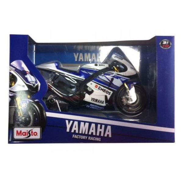 Maisto Tech 31402 GP Racing 2012 Yamaha Blue 1:10 - Color May Vary Maisto Tech 31402 GP Racing 2012 Yamaha Blue 1:10 - Color May Vary