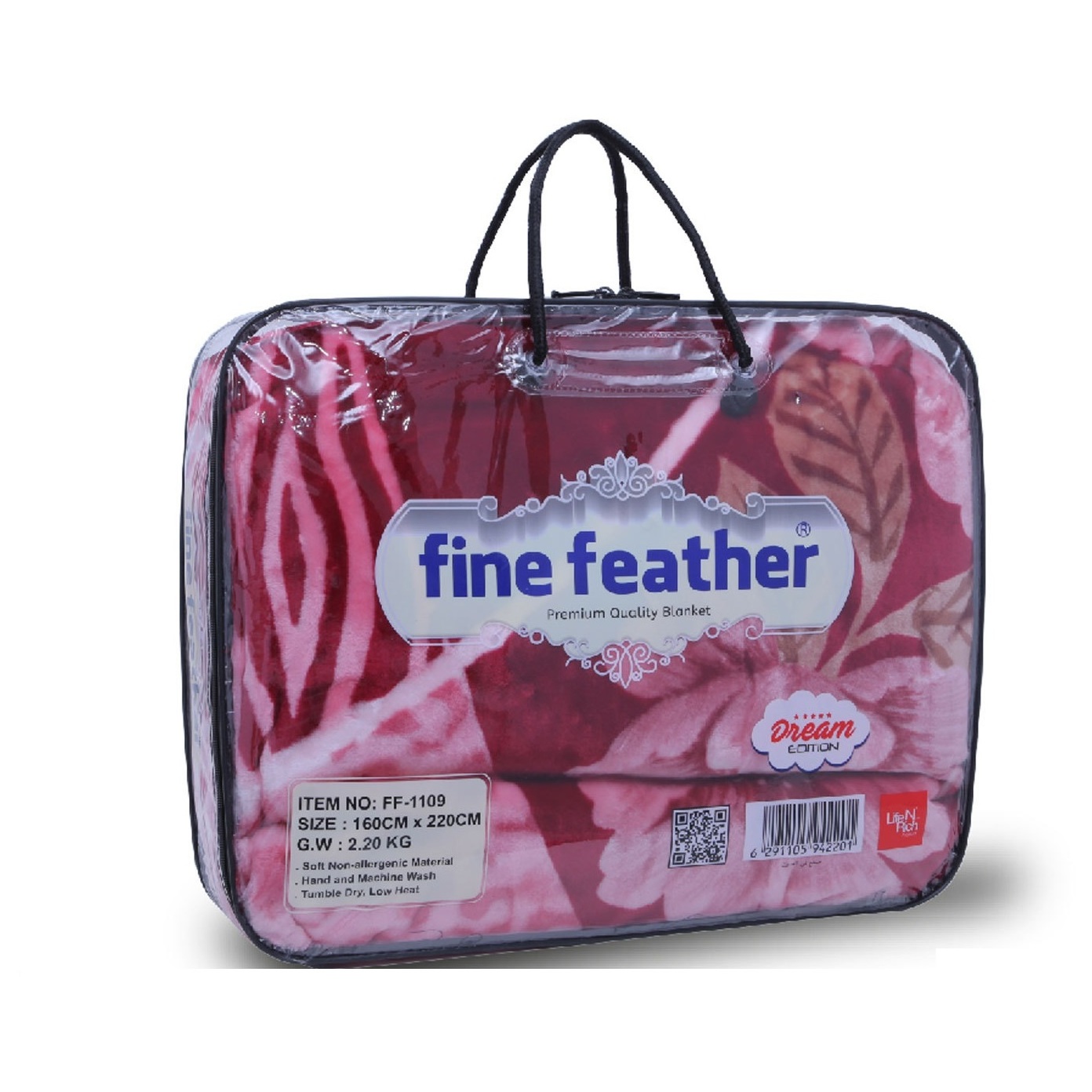 Fine Feather FF1109 1 Ply Soft Blanket