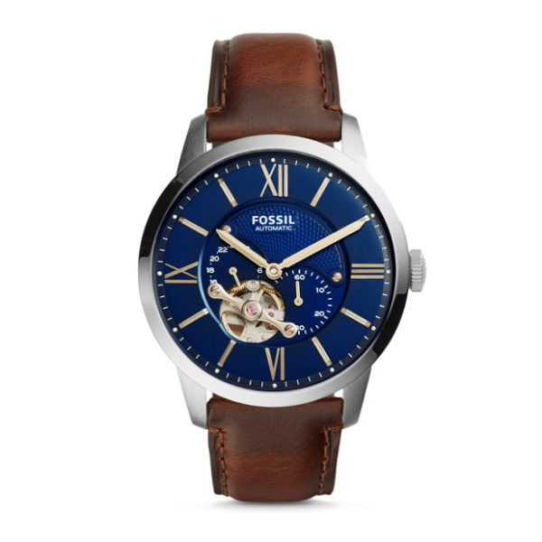 Fossil ME3110 Townsman Automatic Brown Leather Watch Fossil ME3110 Townsman Automatic Brown Leather Watch