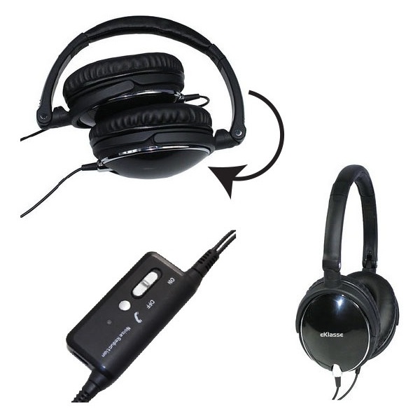 Eklasse Wired Active Noise Canceling Headphone Eklasse Wired Active Noise Canceling Headphone