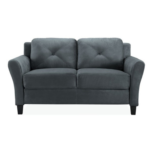 Harvard Loveseat in Grey Color Harvard Loveseat in Grey Color