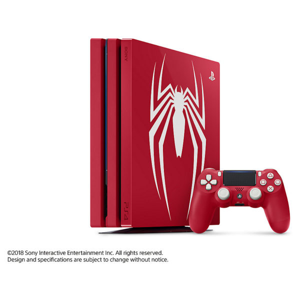Sony PS4 Pro Gaming Console 1TB Red Limited Edition With Spiderman Game Bundle Sony PS4 Pro Gaming Console 1TB Red Limited Edition With Spiderman Game Bundle