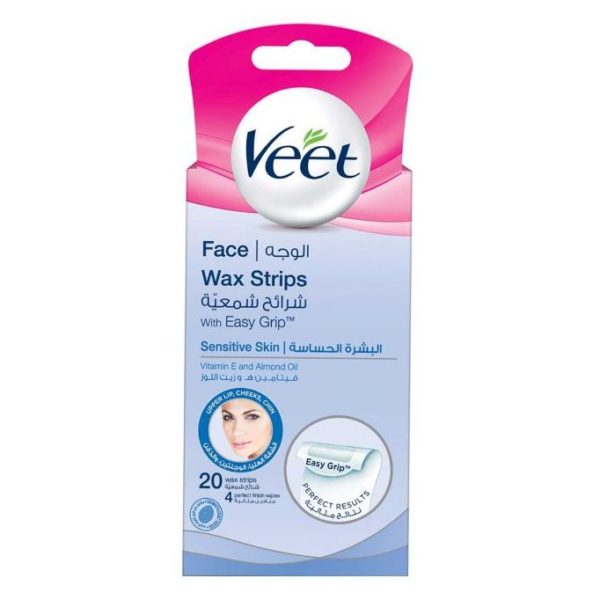 Veet Mini Coldwax Strips Face 20Pcs Veet Mini Coldwax Strips Face 20Pcs