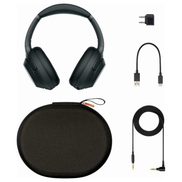 Sony WH-1000XM3 Wireless Noise-Canceling On Ear Headphones Black Sony WH-1000XM3 Wireless Noise-Canceling On Ear Headphones Black