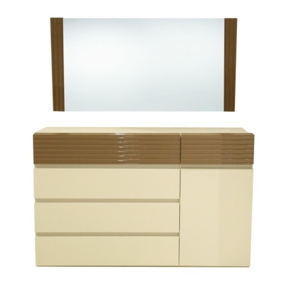 HomeStyle Eliza Dresser With Mirror HomeStyle Eliza Dresser With Mirror