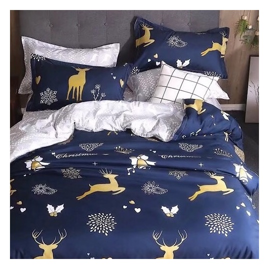 Buy Deals For Less Yellow Deer Design King Size Bed Set Of Six