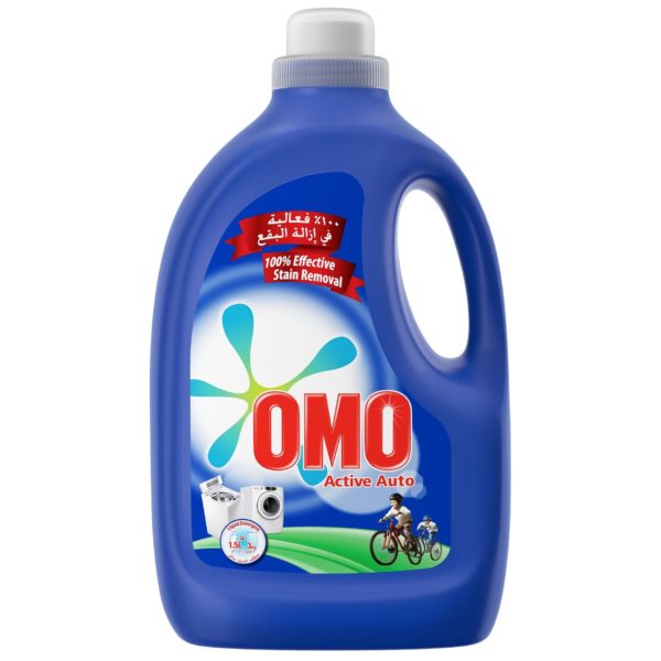 OMO Active Auto Fabric Cleaning Liquid 750ml (Equal to 1.5kg Powder) OMO Active Auto Fabric Cleaning Liquid 750ml (Equal to 1.5kg Powder)