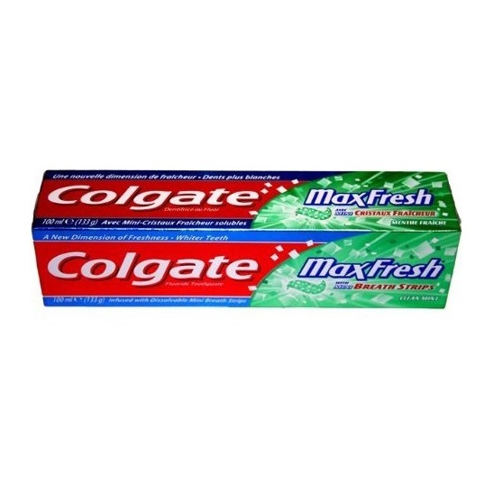 Colgate Max Fresh Clean Mint Toothpaste 100ml Colgate Max Fresh Clean Mint Toothpaste 100ml