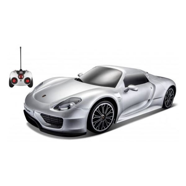 Maisto 82151SIL RC Porsche 918 Spyder Spacetoon EDT Silver Maisto 82151SIL RC Porsche 918 Spyder Spacetoon EDT Silver