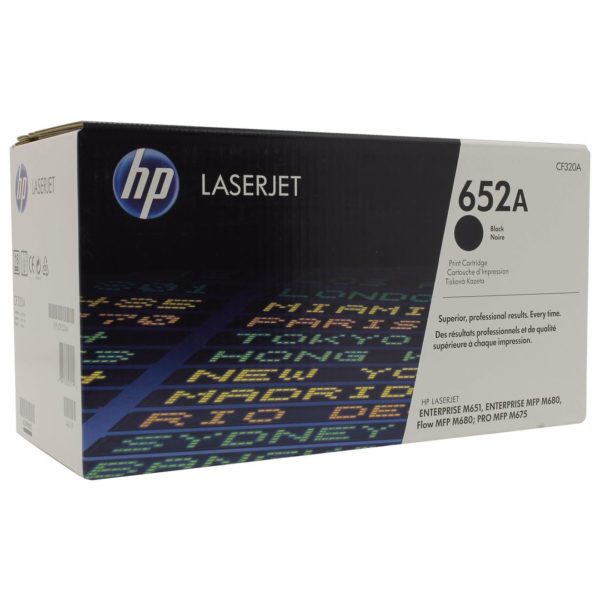 Buy Hp 652a Cf320a Black Original Laserjet Toner Cartridge Price