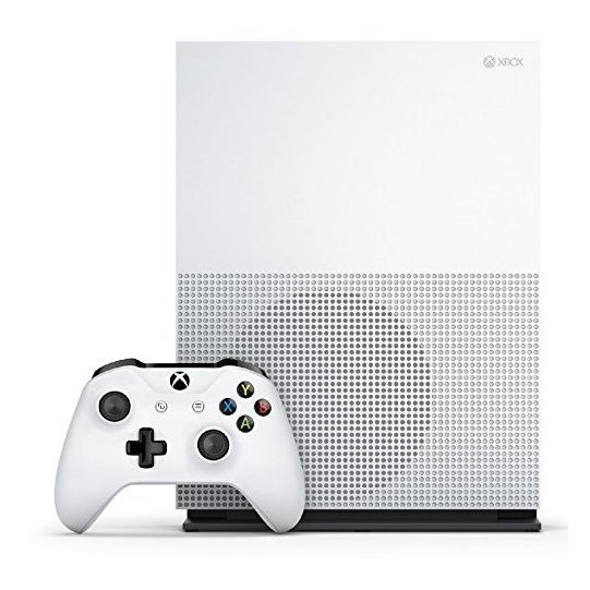 Microsoft Xbox One S 1TB Gaming Console White + Rocket League DLC Game Microsoft Xbox One S 1TB Gaming Console White + Rocket League DLC Game