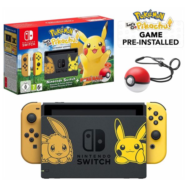 nintendo switch pokemon let's go pikachu