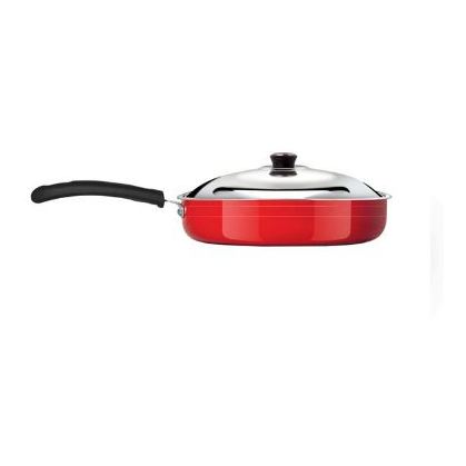 Anjali Fab Fry Pan 240mm Small Induction Base (With Lid) FFP24 Anjali Fab Fry Pan 240mm Small Induction Base (With Lid) FFP24