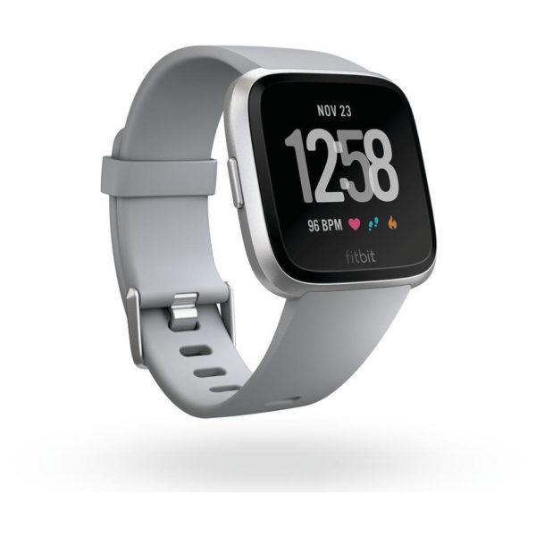 Fitbit Versa Fitness Watch - Grey/Silver Fitbit Versa Fitness Watch - Grey/Silver