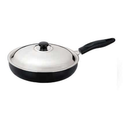 Anjali Diamond Fry Pan 240mm (With Lid) Small DFP24 Anjali Diamond Fry Pan 240mm (With Lid) Small DFP24