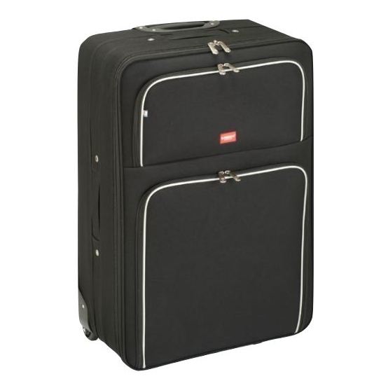 Princess Travellers BARCELONA Luggage Trolley Bag Black Set Of 3 Princess Travellers BARCELONA Luggage Trolley Bag Black Set Of 3