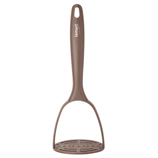 Lamart Potato Masher + Whisk Brown + Turner Lamart Potato Masher + Whisk Brown + Turner